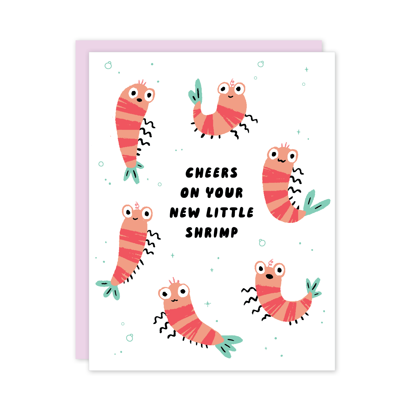 Baby Shrimp Card