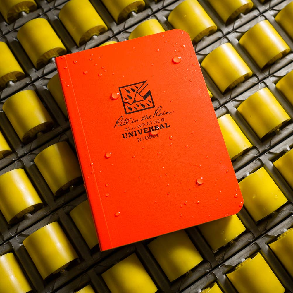 Rite in the Rain 3.5" x 5" Pocket Notebook, Orange