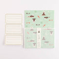 Green Flash Letter Set