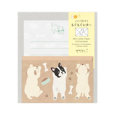 Mini Letter Set Hungry Dog