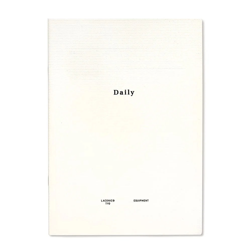 Laconic Style Notebook- Daily