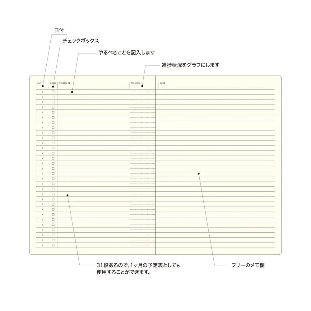 Laconic Style Notebook- TO DO