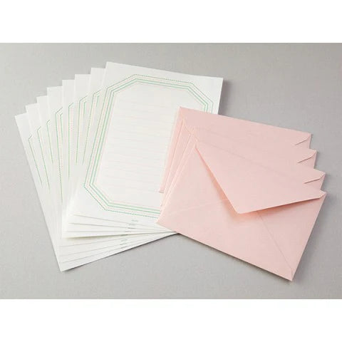 Letterpress Letter Set - Pink