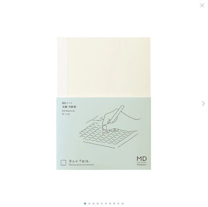 MD A6 Grid Notebook – Midori