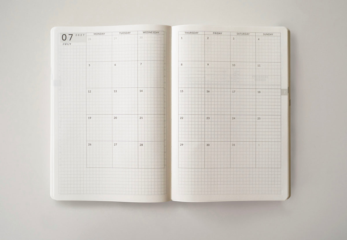 Aura Estelle 2027 Weekly Horizontal B6 | Magnet Planner (PRE-ORDER — Expected November 2026)