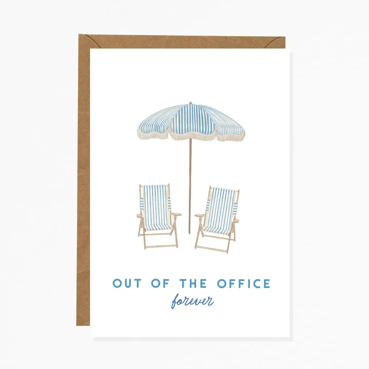 Out of Office forever - Greeting Card