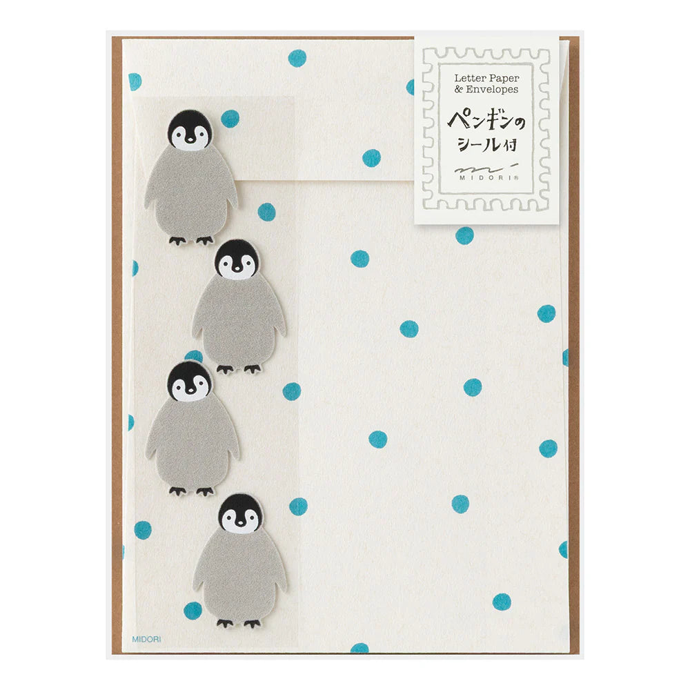LETTER PAPER & ENVELOPES WITH STICKERS