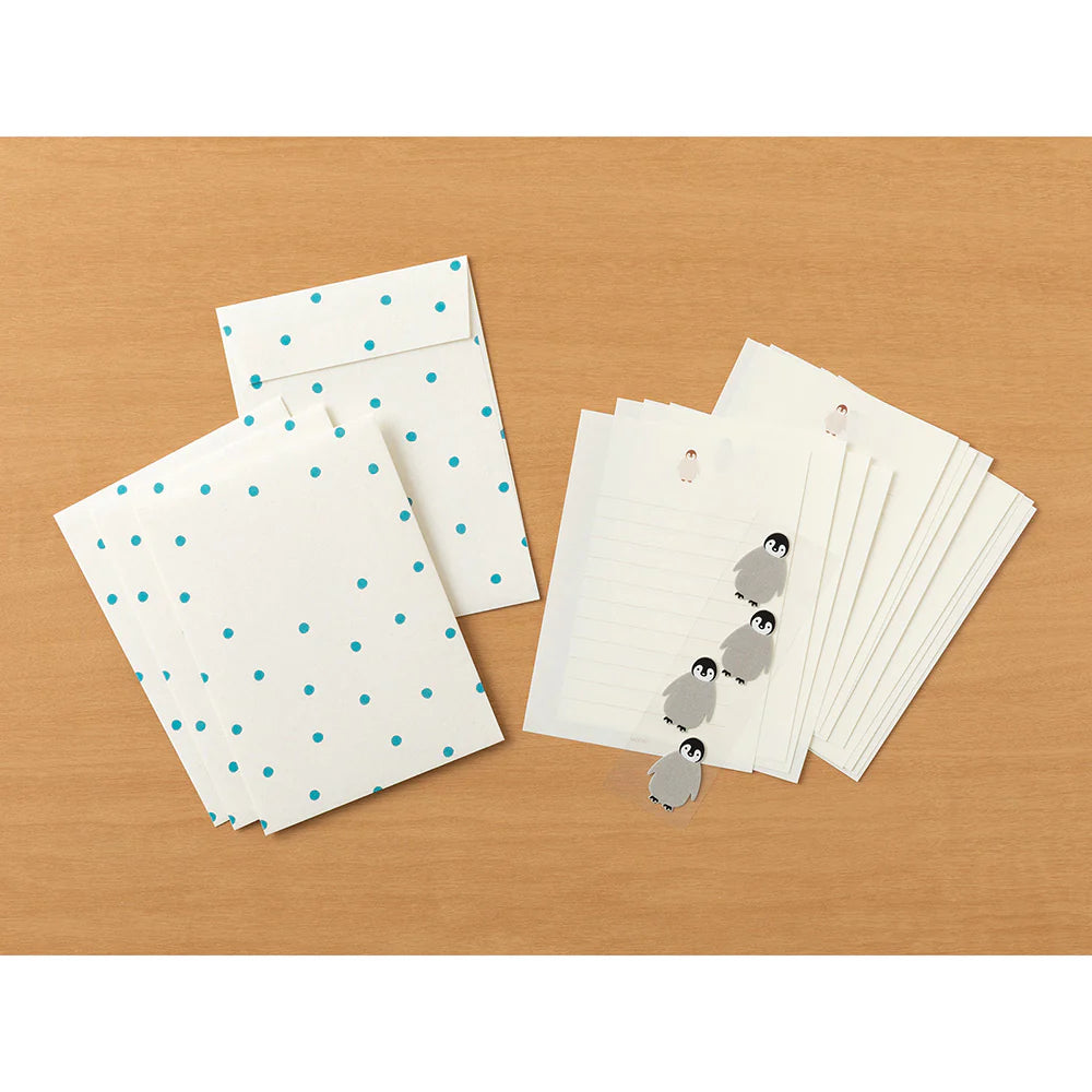 LETTER PAPER & ENVELOPES WITH STICKERS