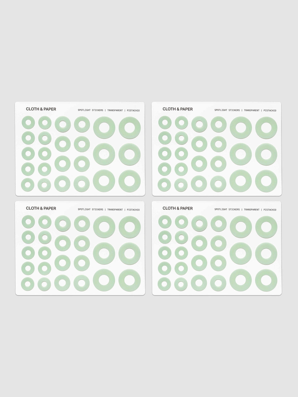 Spotlight Stickers | Transparent