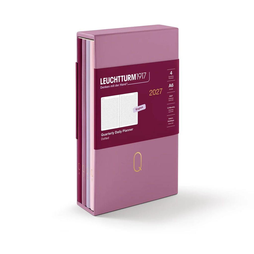 Quarterly Daily Planner 2027