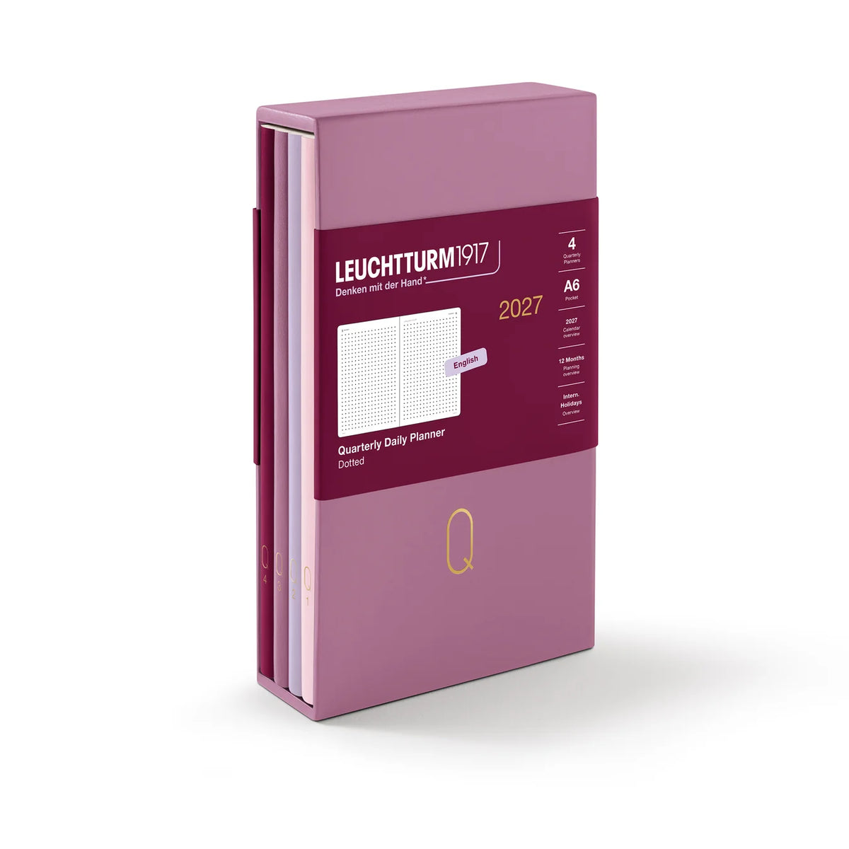 Quarterly Daily Planner 2027