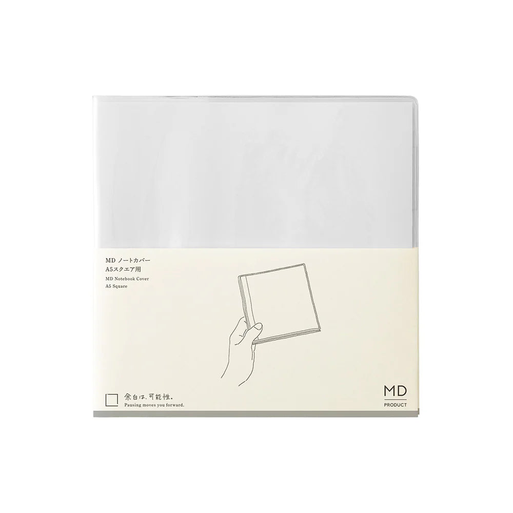 MD Notebook Cover Clear - Square