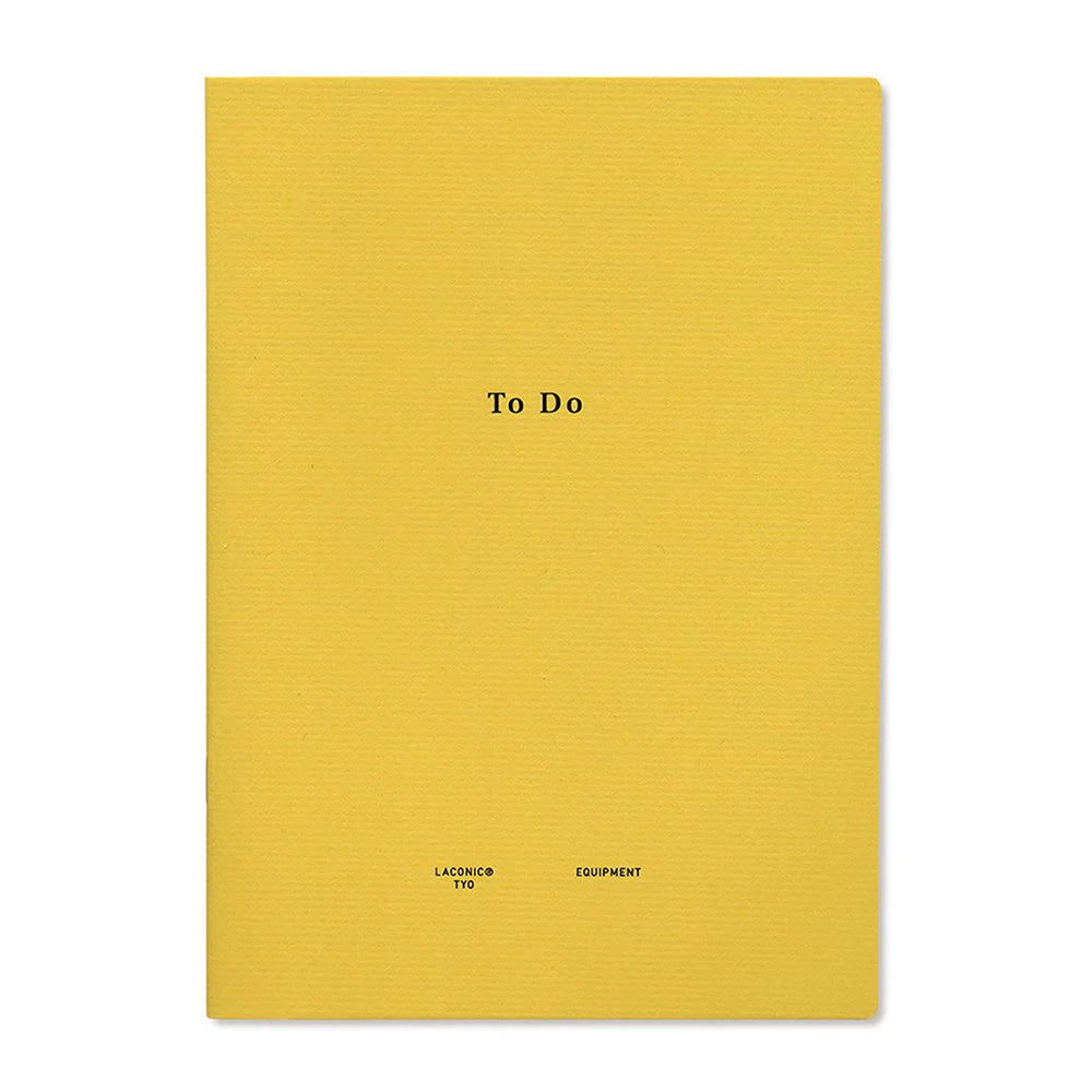 Laconic Style Notebook- TO DO